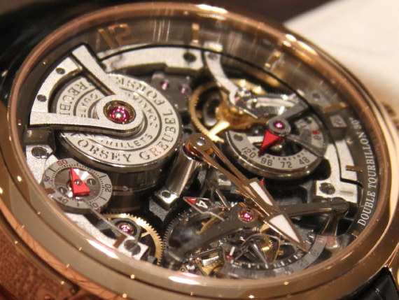 Greubel Forsey Double Tourbillon Technique watch 7 格魯貝爾福西Greubel Forsey雙陀飛輪腕表-復(fù)刻表