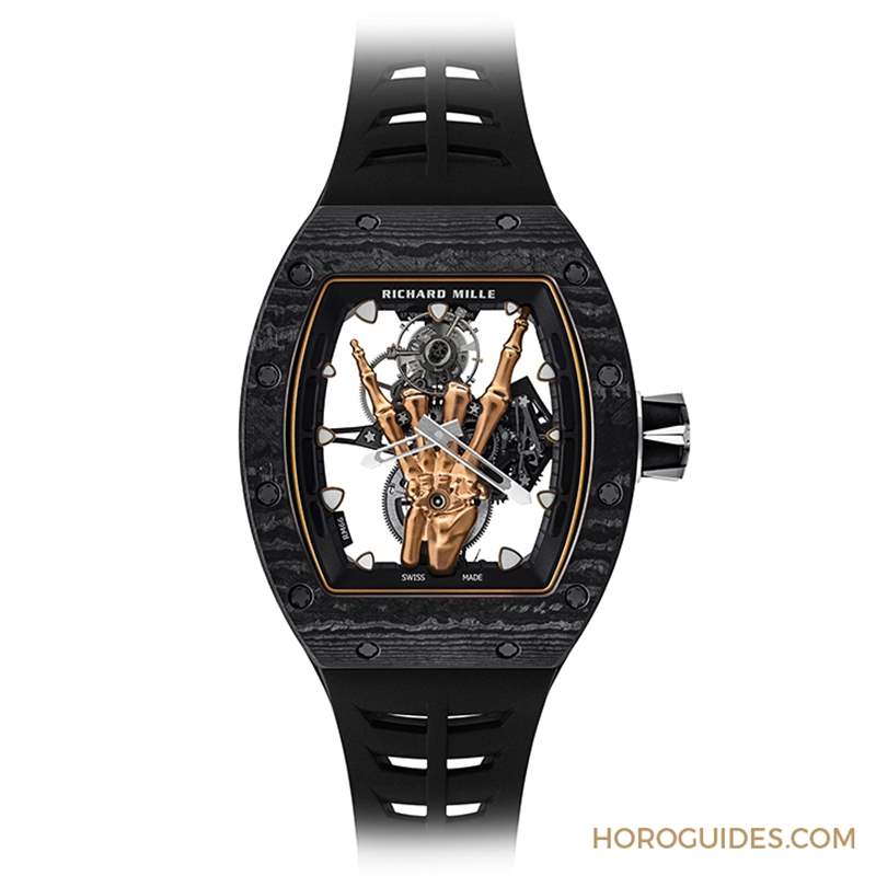 Let's rock！RICHARD MILLE RM 66浮動陀飛輪腕表-復(fù)刻表