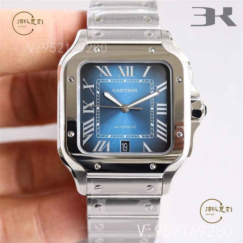 3K廠卡地亞山度士對比正品怎么樣,比V6廠、BV廠、GF廠更值得入手嗎-復刻表