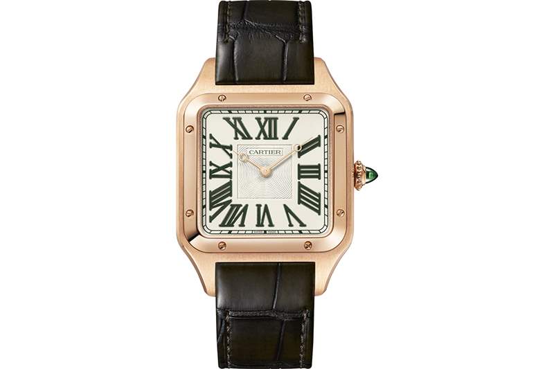 推出三種貴金屬材質的卡地亞山度士桑托斯Dumont XL-復刻表