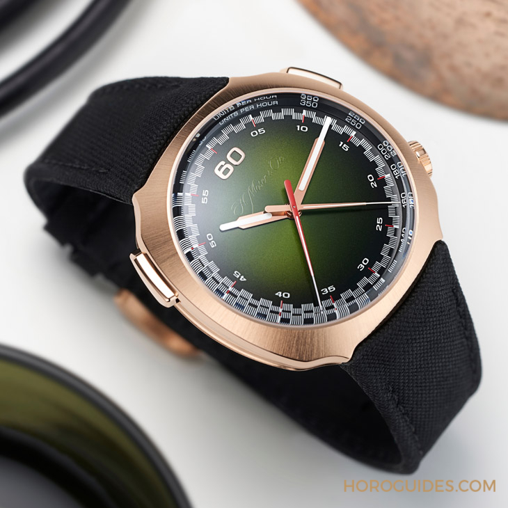 H. Moser & Cie. Streamliner亨利幕時極速者首見橡膠表帶款！-復刻表