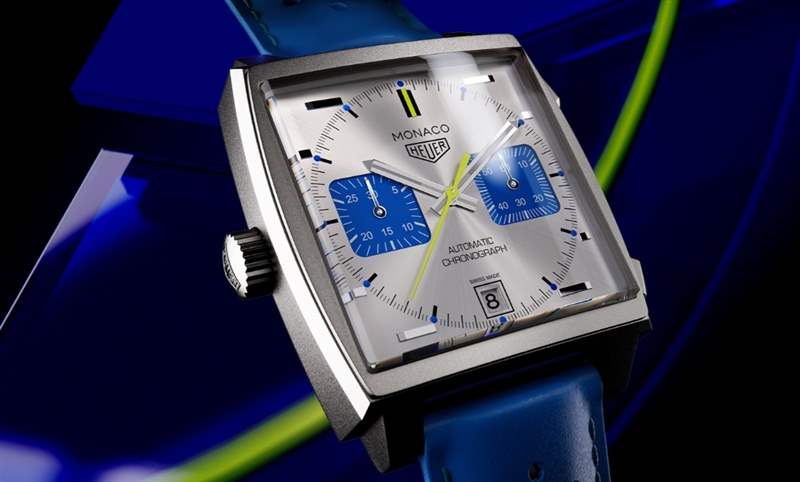 法國賽車藍來了，TAG Heuer Monaco計時碼表限量新色亮相-復刻表