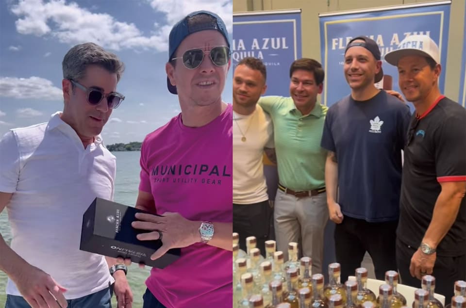 好萊塢大咖馬克華伯格最近超愛(ài)這支表到哪都要戴著它-復(fù)刻表