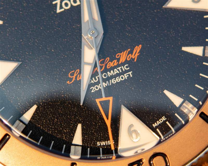 首次上手:雙色Zodiac X Huckberry超級海狼青銅皮膚潛水腕表-復(fù)刻表