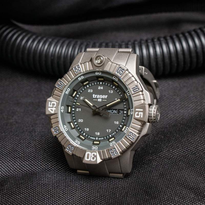 上手體驗:Traser P99 T戰(zhàn)術(shù)鈦金屬手表-復(fù)刻表