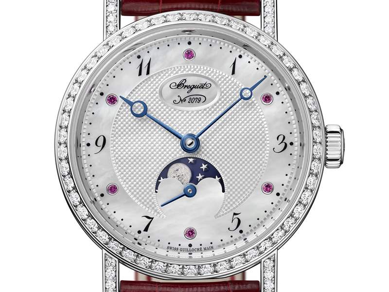 Breguet推出Classique Phase de Lune 9085 Valentine’s Day情人節(jié)主題腕表：紅寶石時標(biāo)-復(fù)刻表