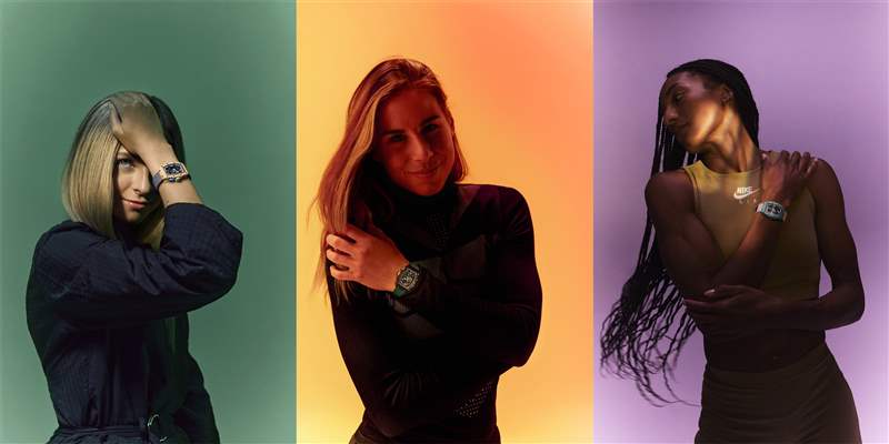 RICHARD MILLE女性摯友眼中的RM 07-04腕表:運動員之選-復(fù)刻表