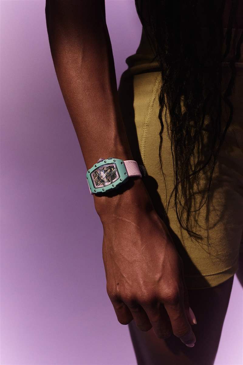 RICHARD MILLE女性摯友眼中的RM 07-04腕表:運動員之選-復(fù)刻表