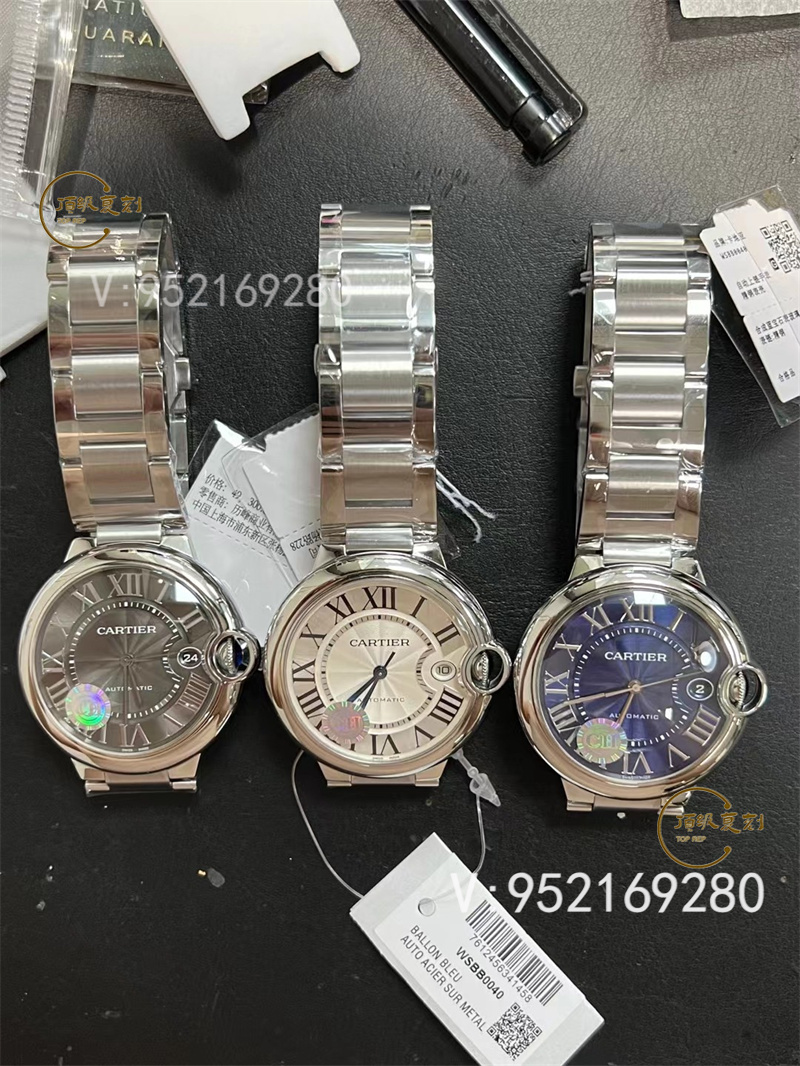 CH廠卡地亞40mm藍氣球快拆表帶做工值得入手嗎-復(fù)刻表