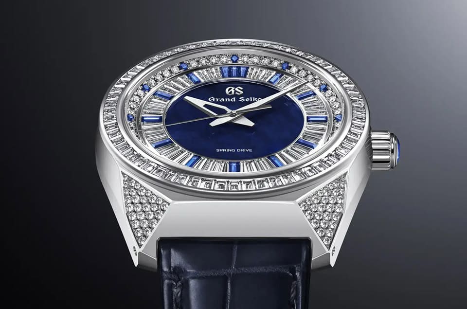 GRAND SEIKO Spring Drive結(jié)合高級(jí)珠寶工藝詮釋「白獅」般的王者氣勢(shì)-復(fù)刻表