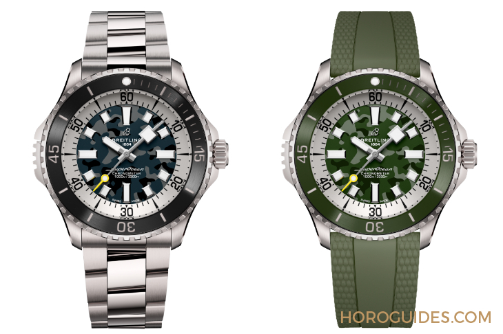 百年靈Superocean Super Diver 46mm鈦金千米深潛新款現身-復刻表