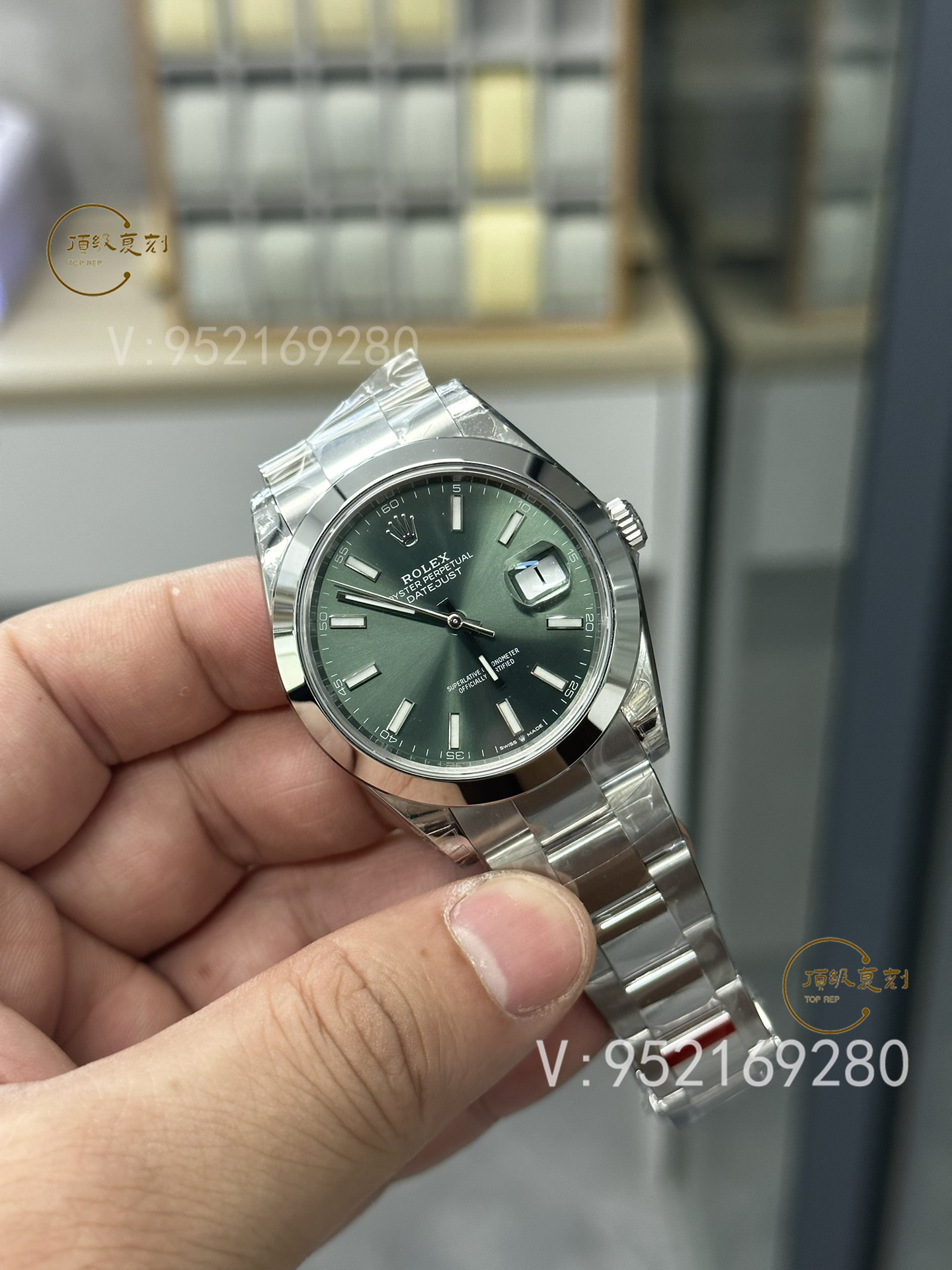 VS廠勞力士日志系列3235薄荷綠腕表：色彩與工藝的雙重革新-復刻表