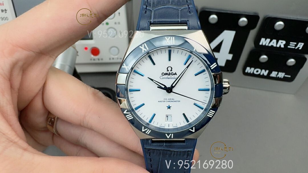 VS廠歐米茄第五代星座藍(lán)圈白面腕表：精致復(fù)刻與性能評(píng)測(cè)-復(fù)刻表