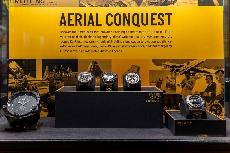 探索時光之旅：Breitling 140周年復古腕表展登陸-復刻表