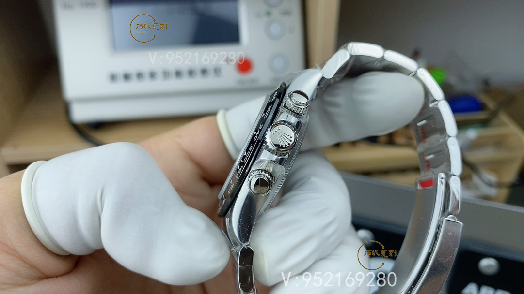 怎么快速分辨真假C廠Clean廠勞力士4130熊貓迪手表-復刻表