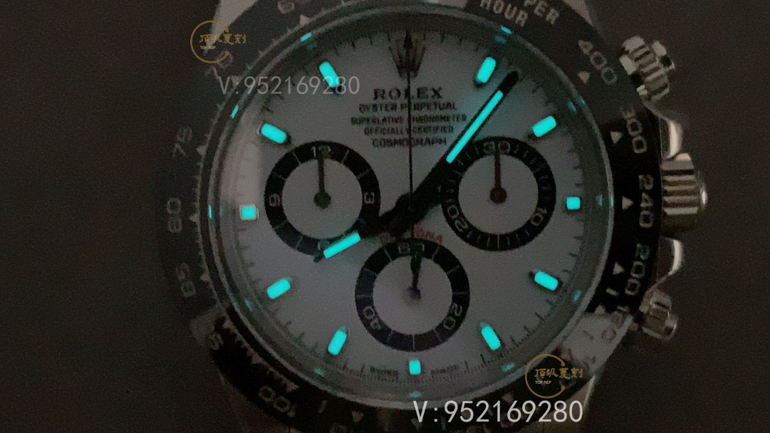 怎么快速分辨真假C廠Clean廠勞力士4130熊貓迪手表-復刻表
