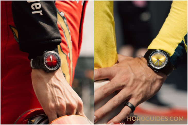 紅黃雙杰,競速新章|H. MOSER & CIE.推出Streamliner自動飛返計時秒表Alpine限量版-復刻表