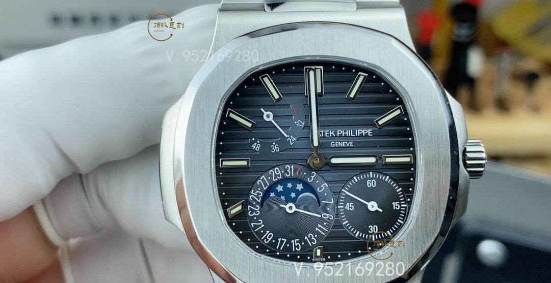 ZF廠(PPF廠)百達(dá)翡麗鸚鵡螺5712復(fù)刻表V2版一體機(jī)深度測評-復(fù)刻表