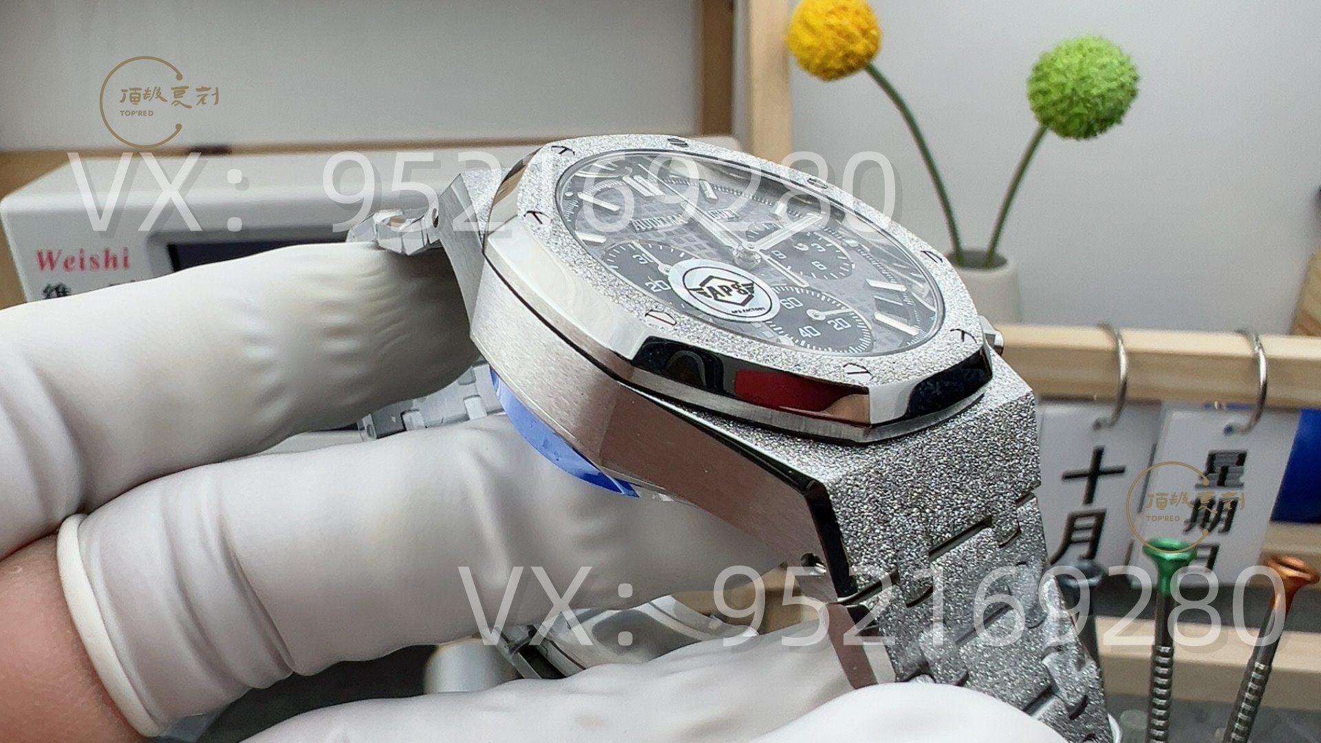 APS廠AP愛彼26240熊貓計時霜金腕表做工怎么樣,4401一體機-復刻表